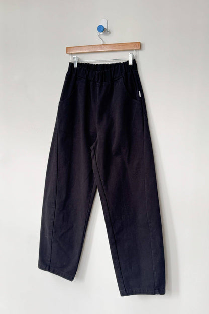 Long Arc Pants BLACK CANVAS