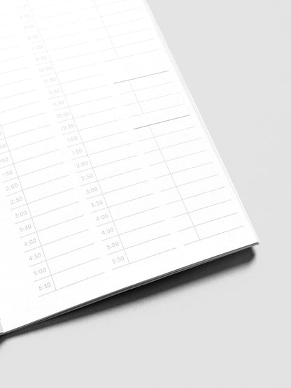Travel Notebook | Pocket Plus: Daily Wellness | Smoked Salt