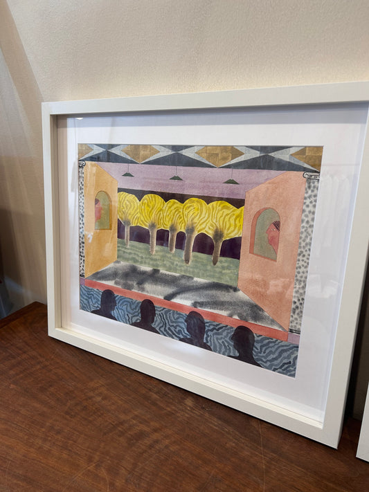 “Opening Scene” Original Painting by Amelie Mancini, 2023