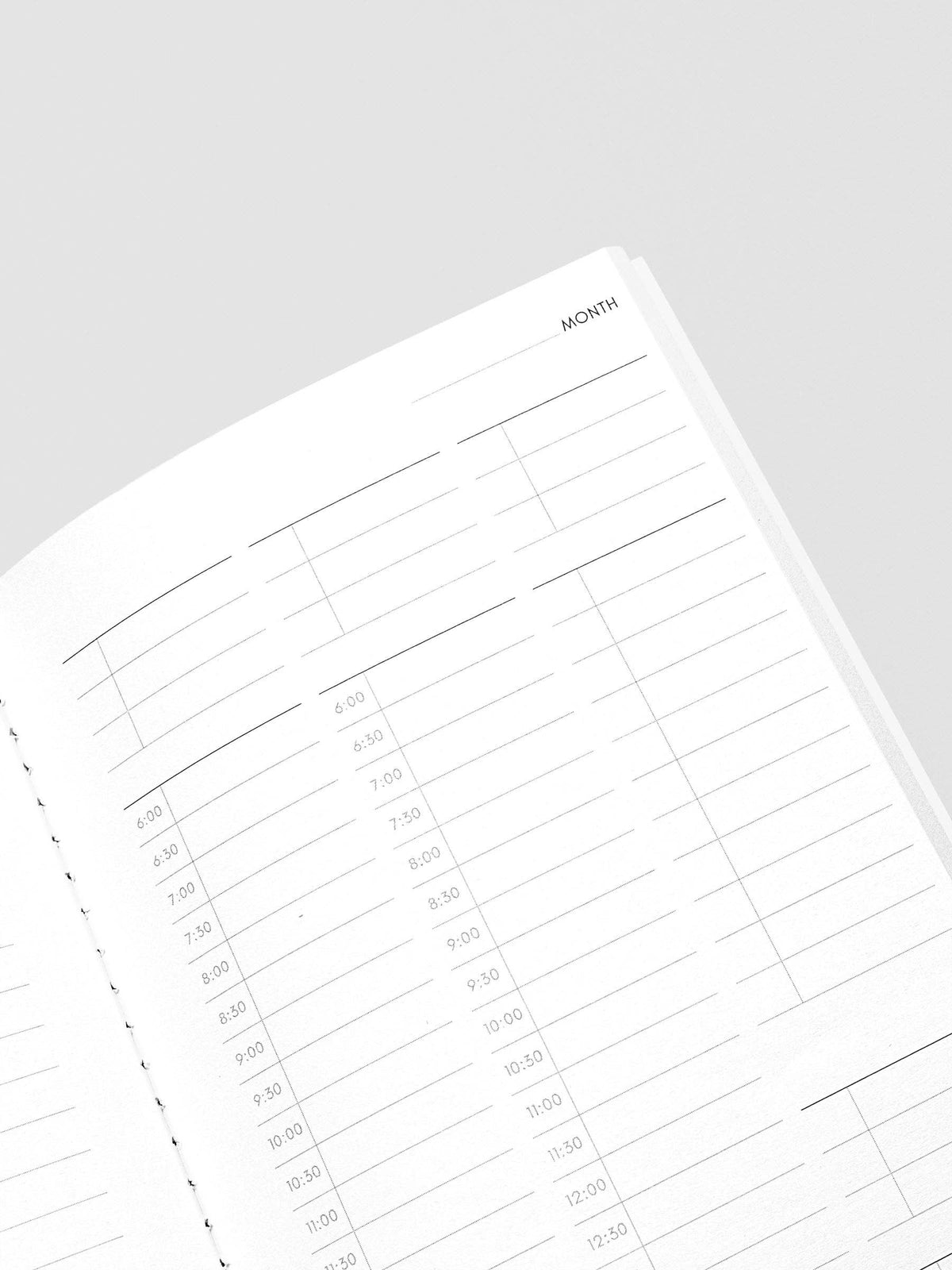 Travel Notebook | A5 Slim: Routine Builder | Beignet