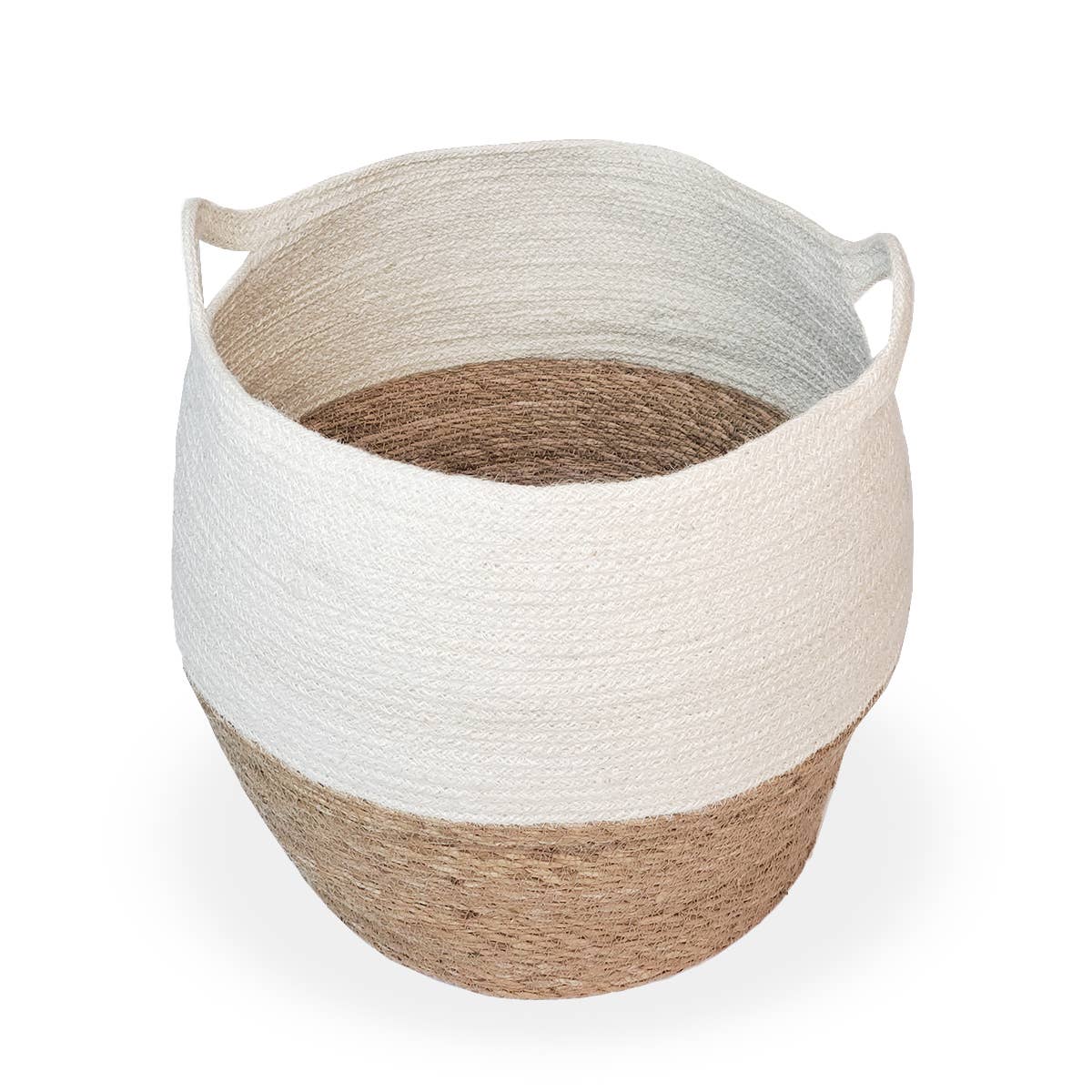 Handwoven Storage Basket l Agora Jar Basket-Large