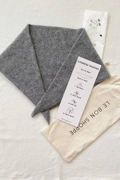 Cashmere Bandana OATMEAL