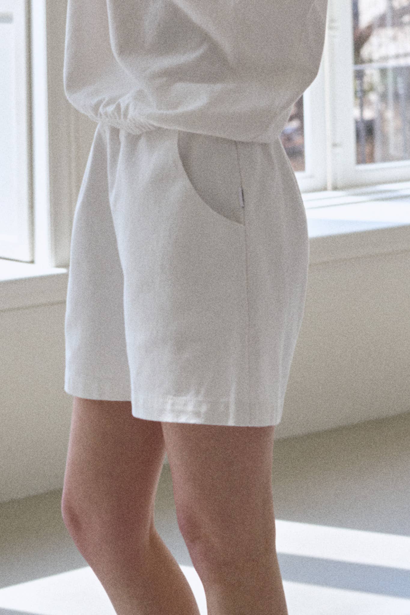 City Shorts Red Gingham