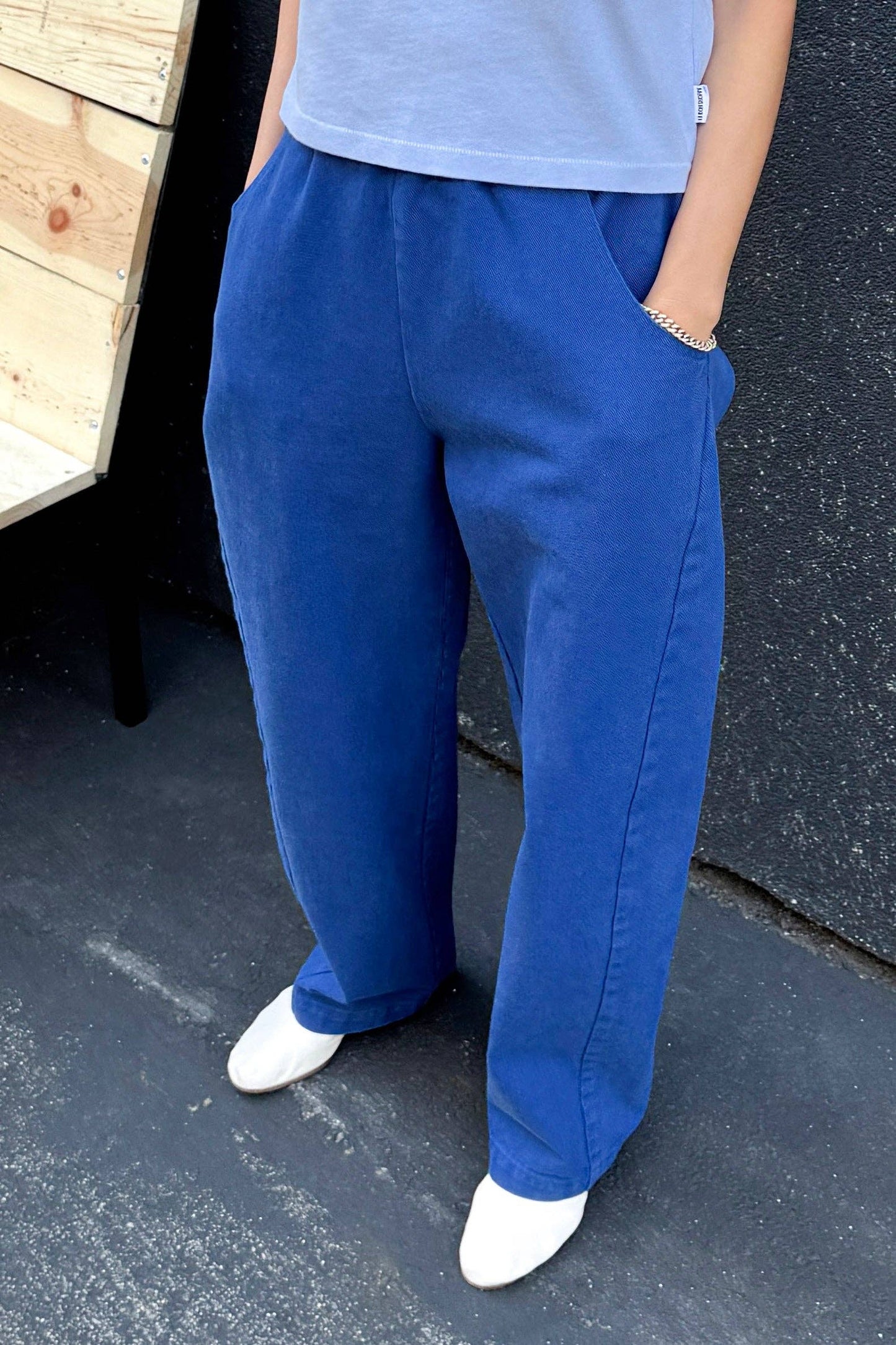 Long Arc Pants AZURE
