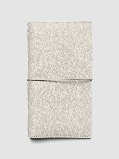 Genuine Leather Travel Notebook Cover | A5 Slim: Bordeaux