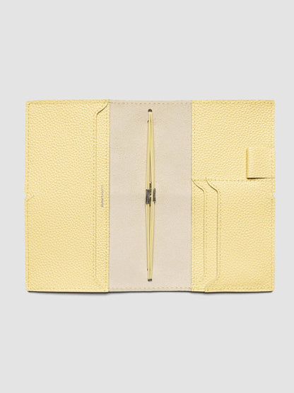 Genuine Leather Travel Notebook Cover | Pocket Plus: Bordeaux