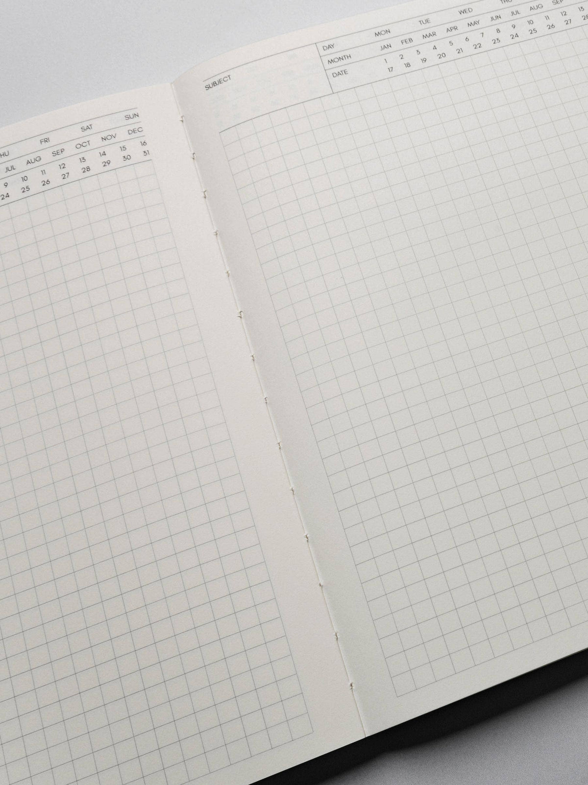 Perfect Bound Notebook | HP Classic: 30 Minute Time Block | Bordeaux