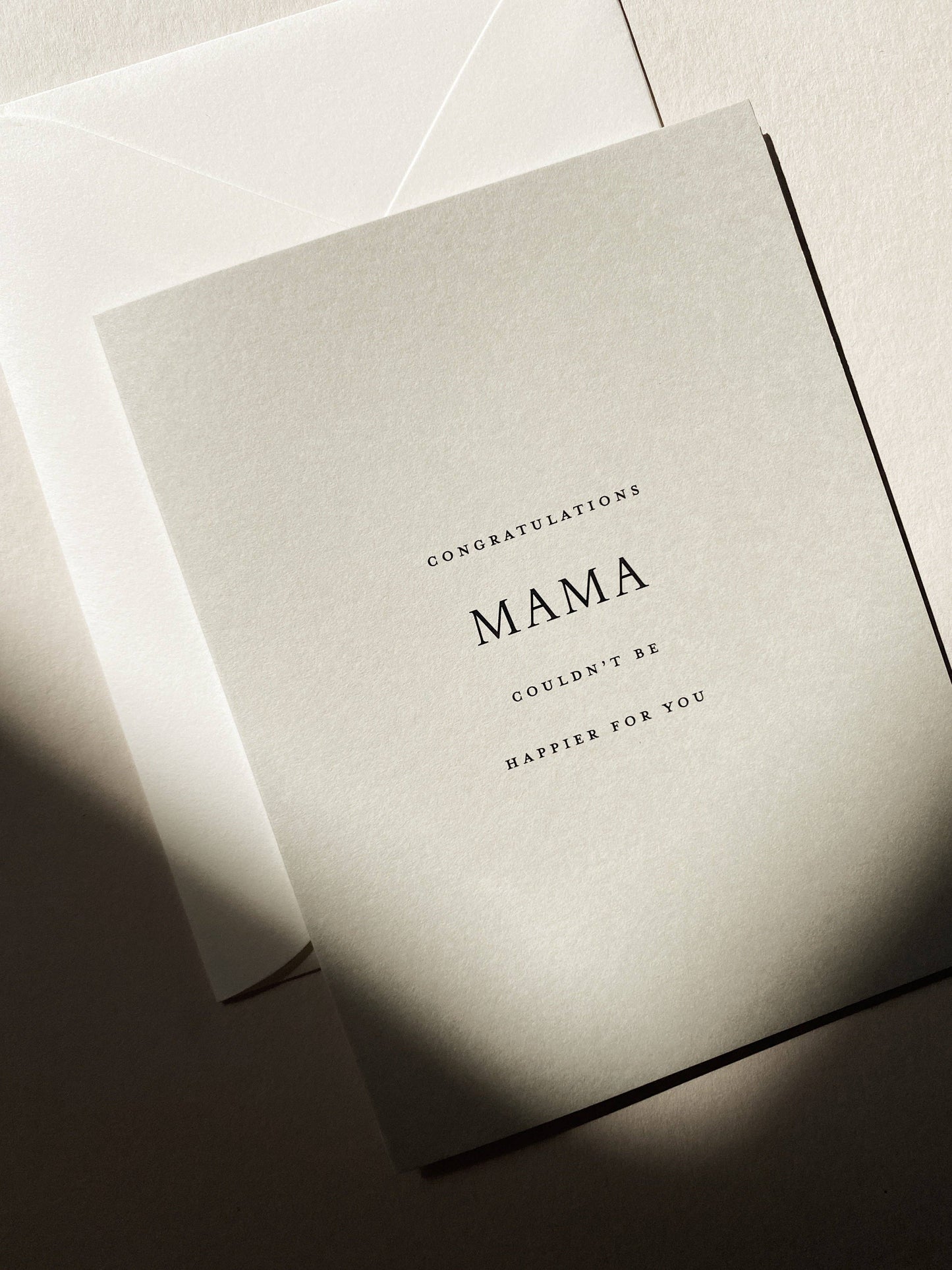Mama No. 14: Stone / Single Card