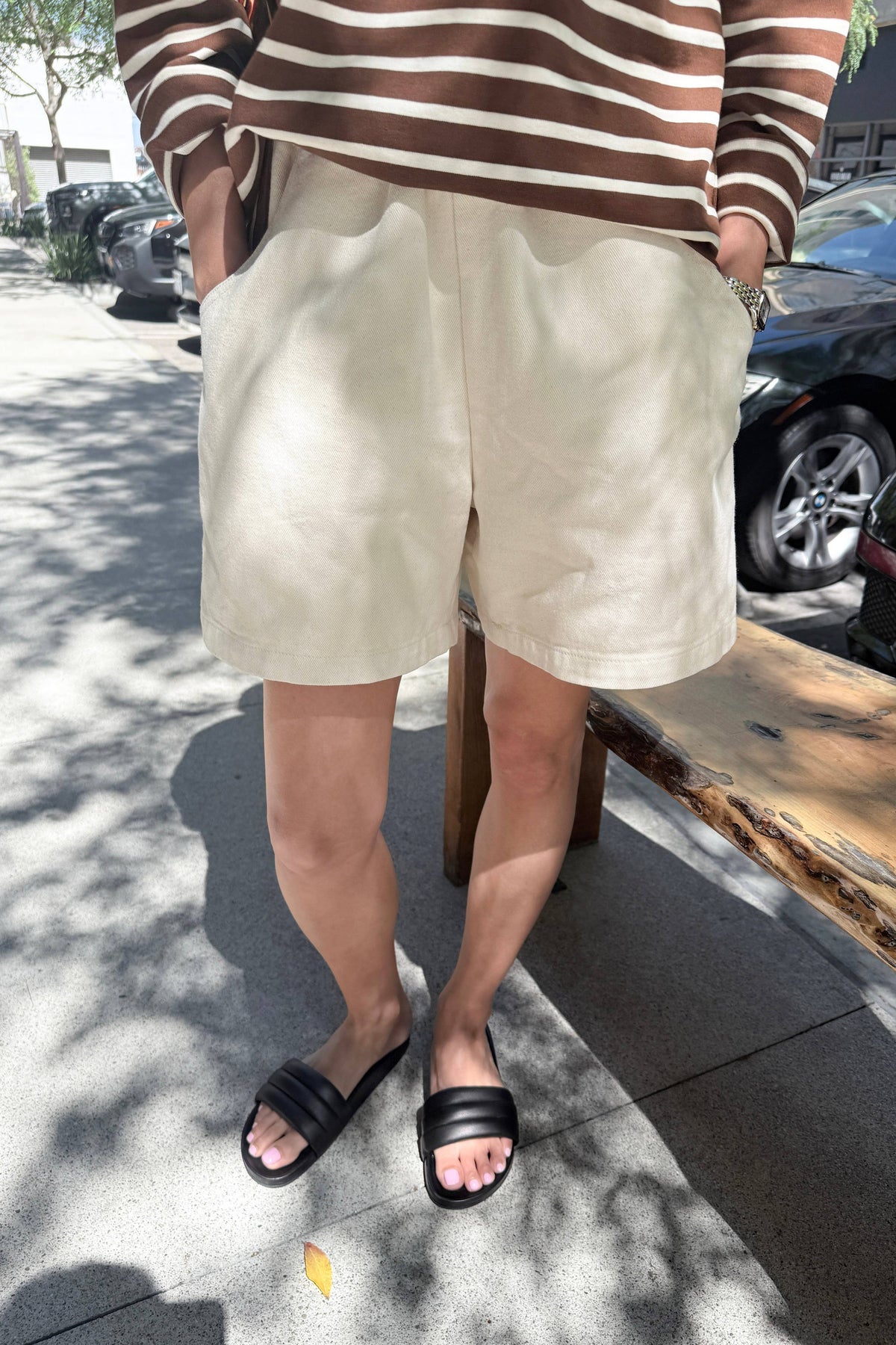 City Shorts - Natural