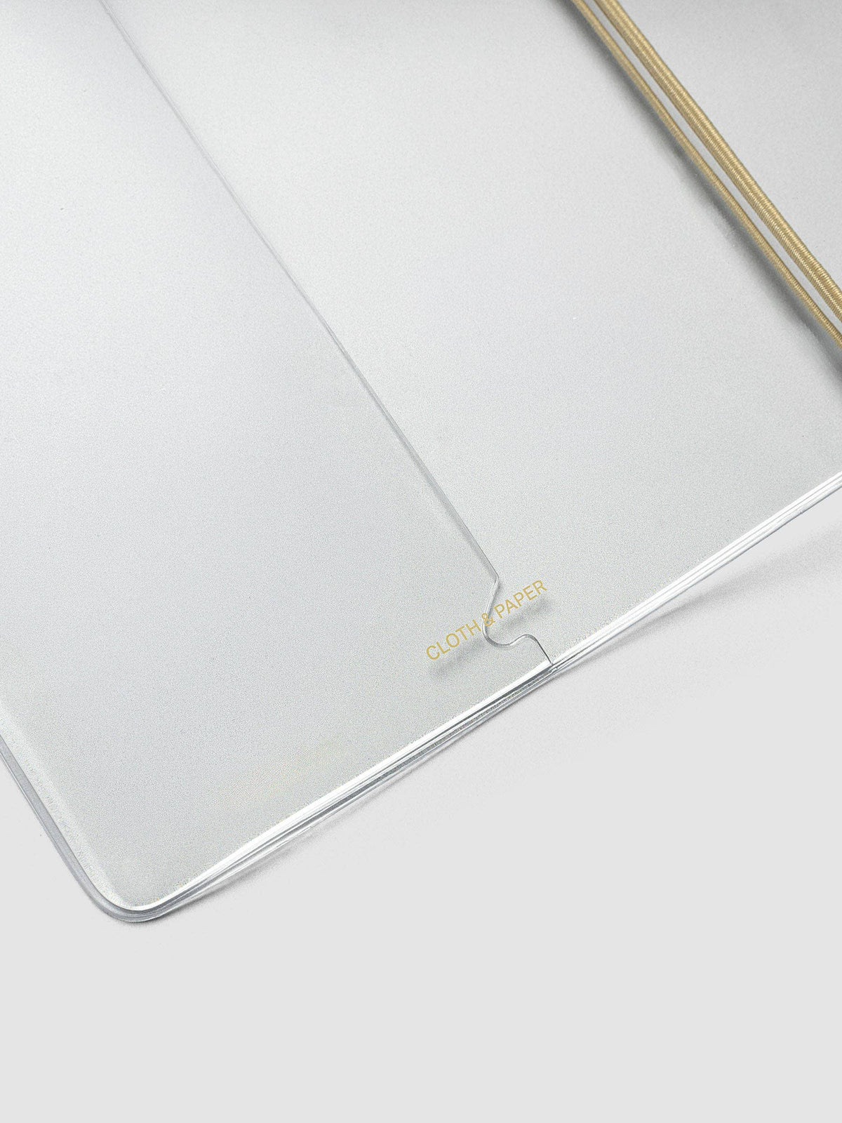 Clear Vinyl Travel Notebook Cover | A5 Slim: A5 Slim