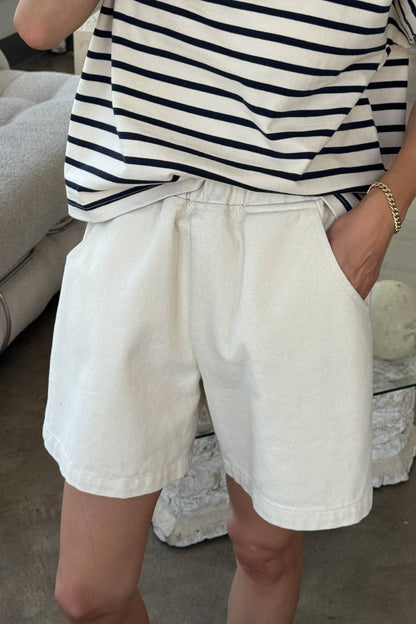 City Shorts Red Gingham