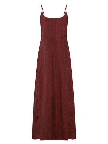 Lucid Midnight Maxi Dress - Burgundy