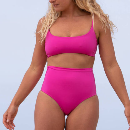 Pool Days Top - Hot Pink