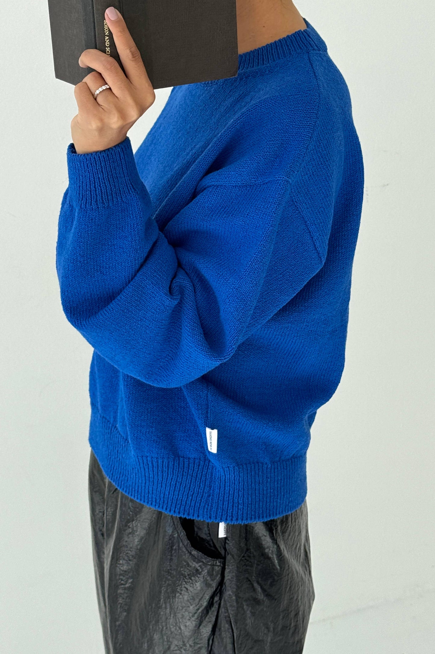 Milo Cotton Sweater in Red