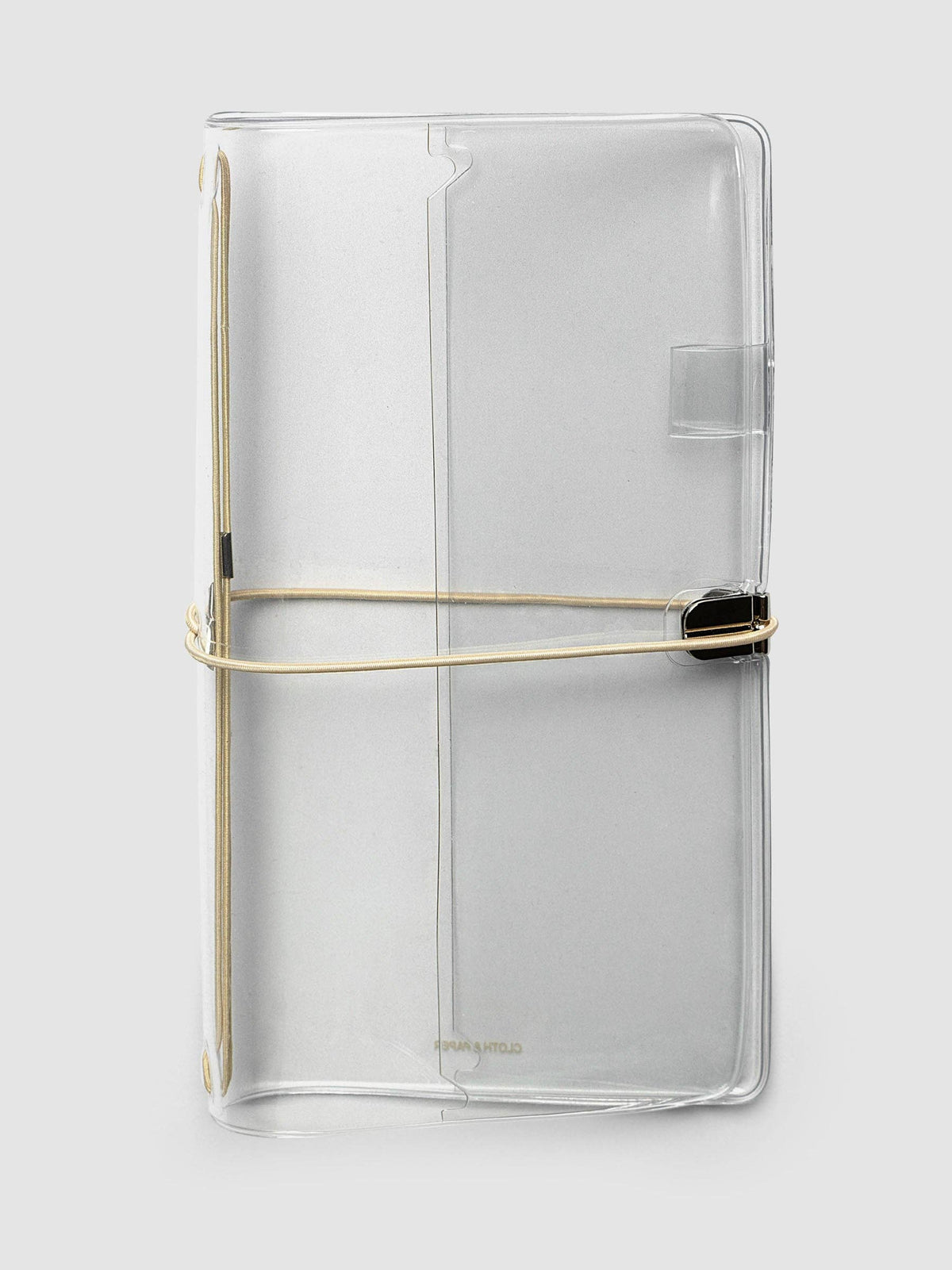 Clear Vinyl Travel Notebook Cover | A5 Slim: A5 Slim