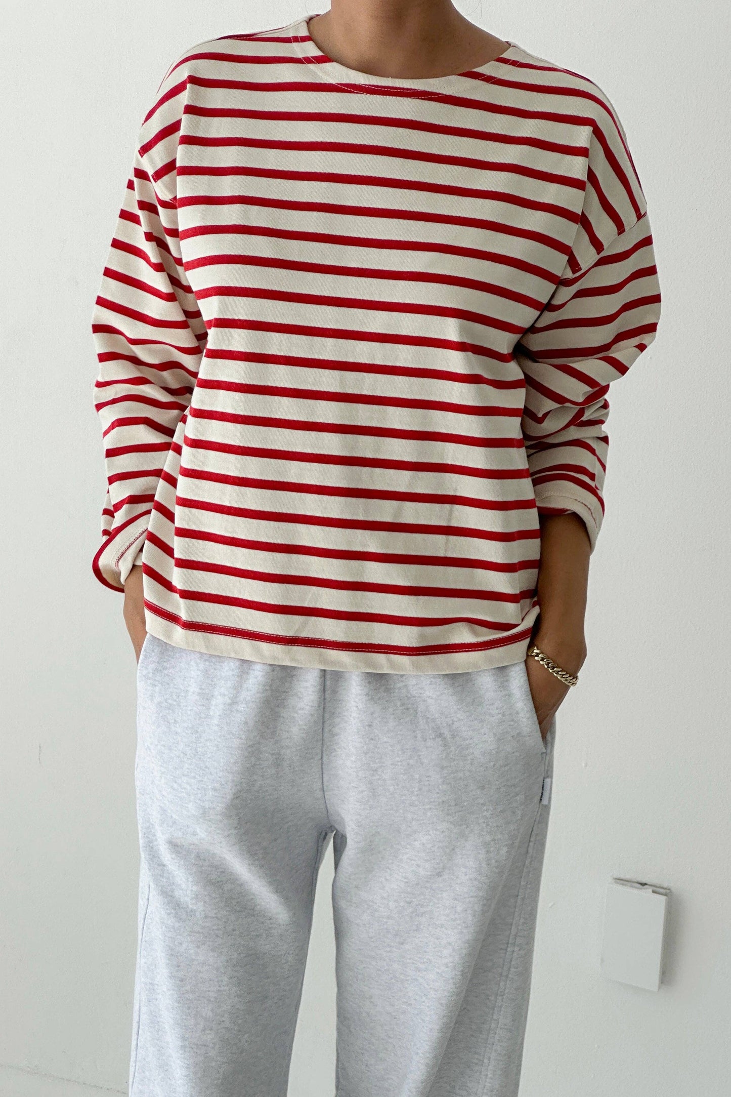Sailor Top PINE STRIPE