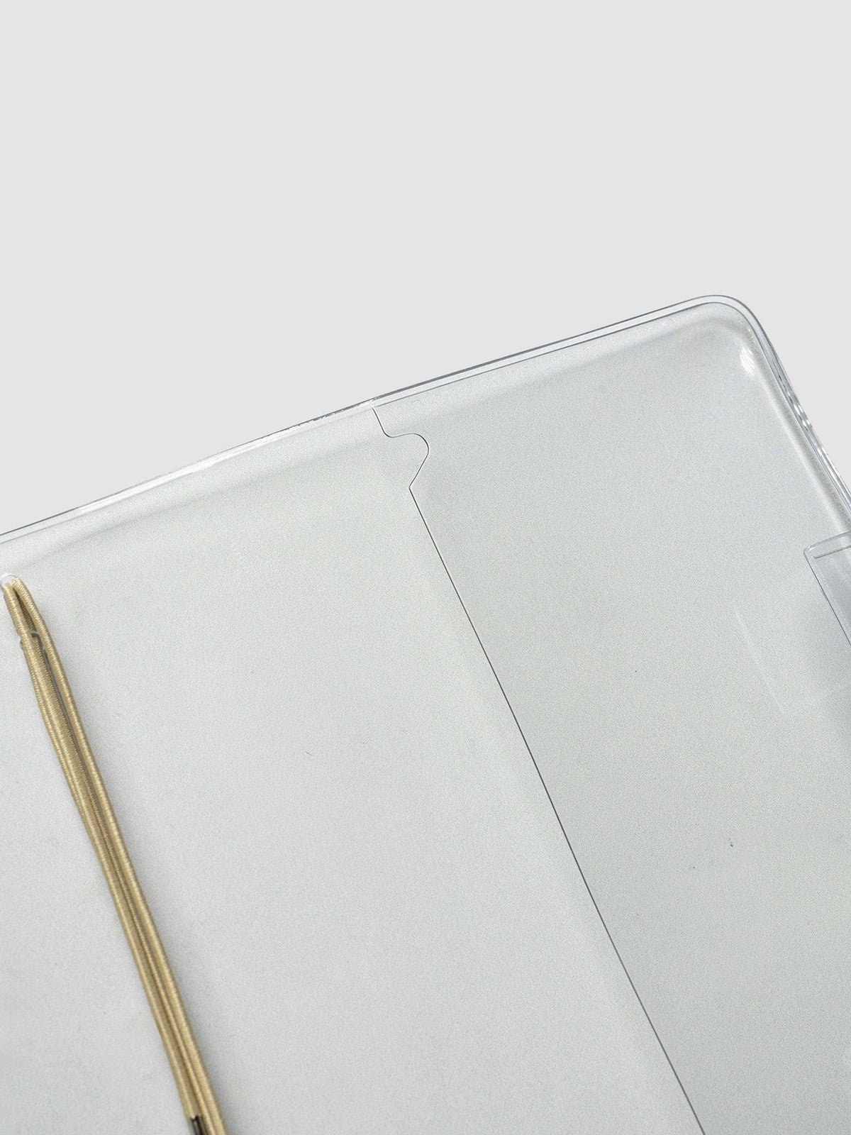 Clear Vinyl Travel Notebook Cover | A5 Slim: A5 Slim
