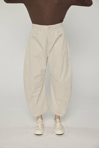 Seamed Barrel Pants