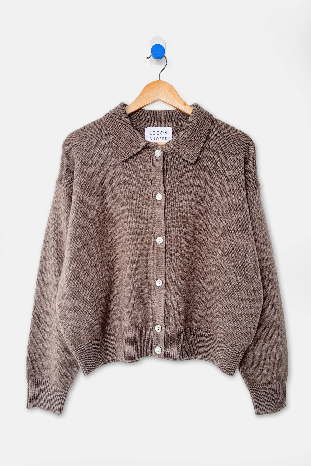 Lou Cashmere Cardigan Oatmeal