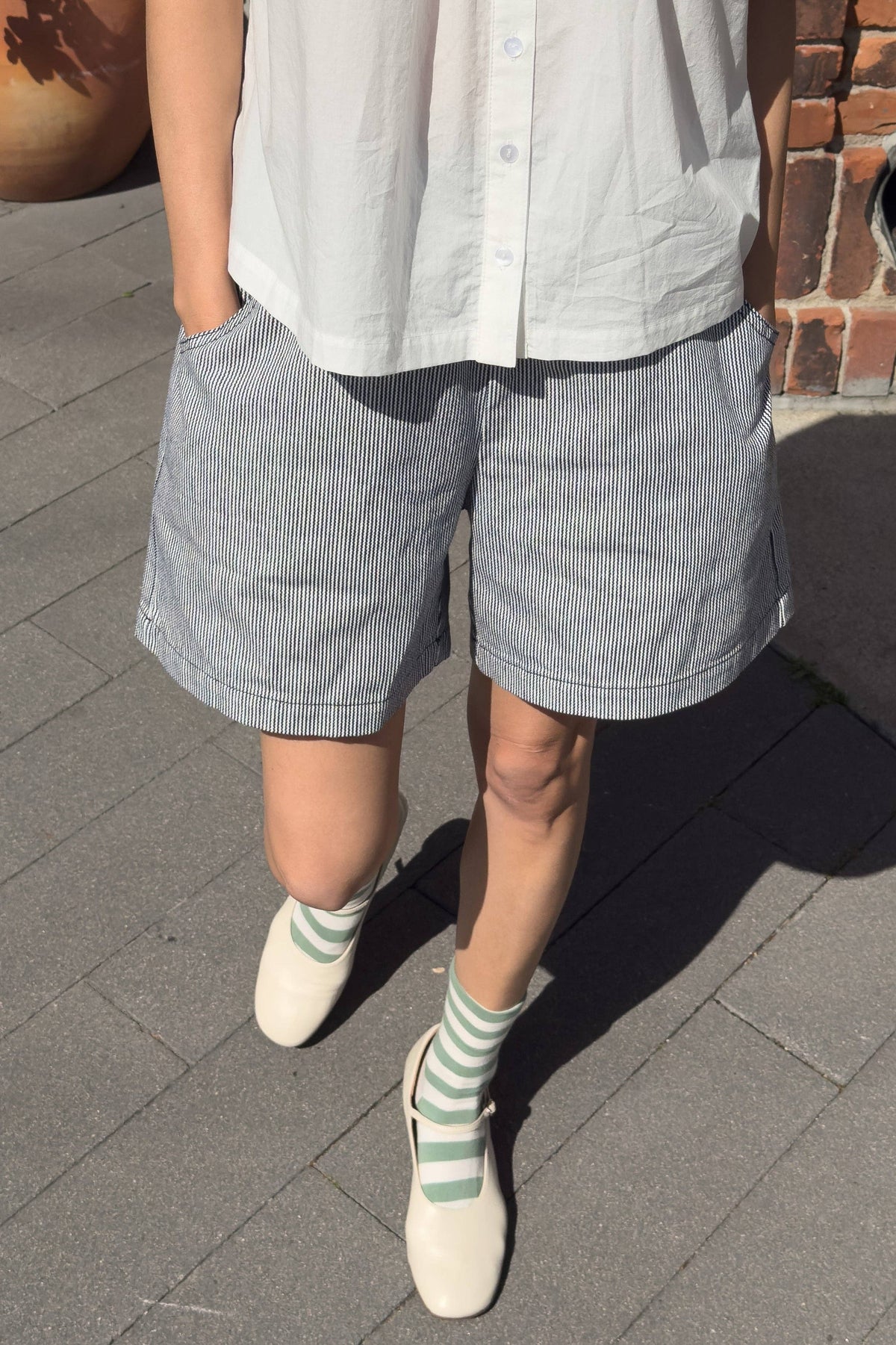 City Shorts - Natural