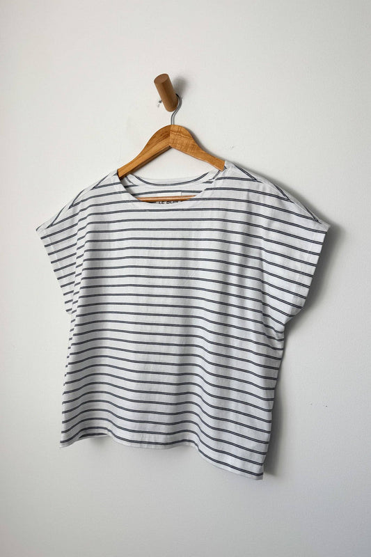Chérie Tee White / Navy
