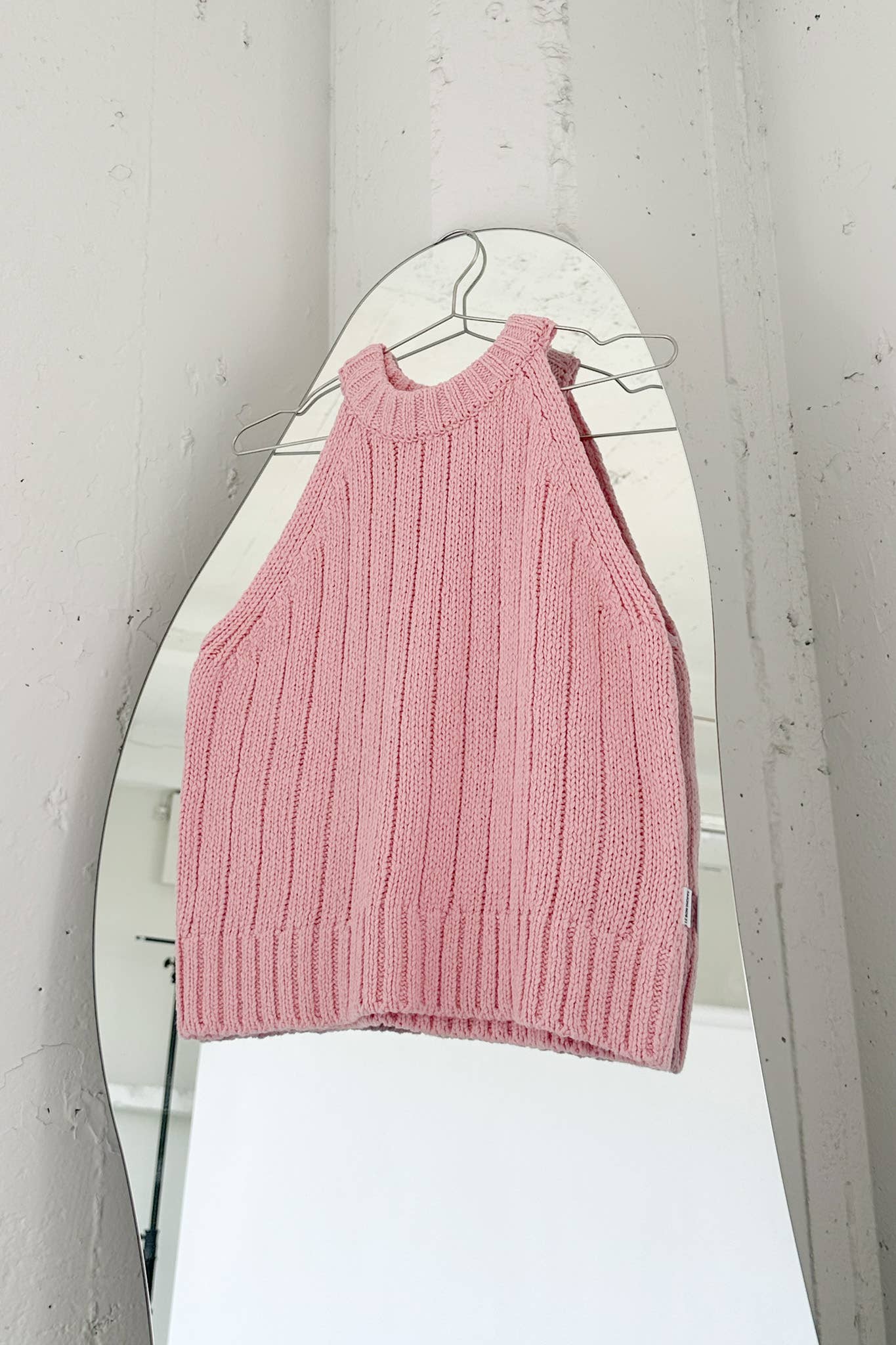 Claire Cotton Sweater Tank Black