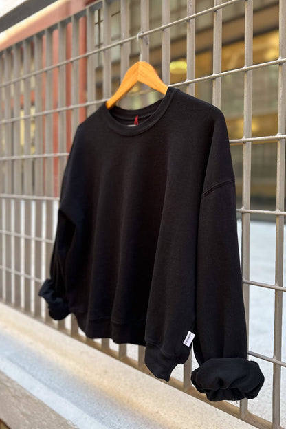 Cali Jersey Sweatshirt Black