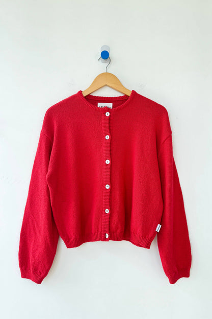 Cotton Leila Cardigan Brown