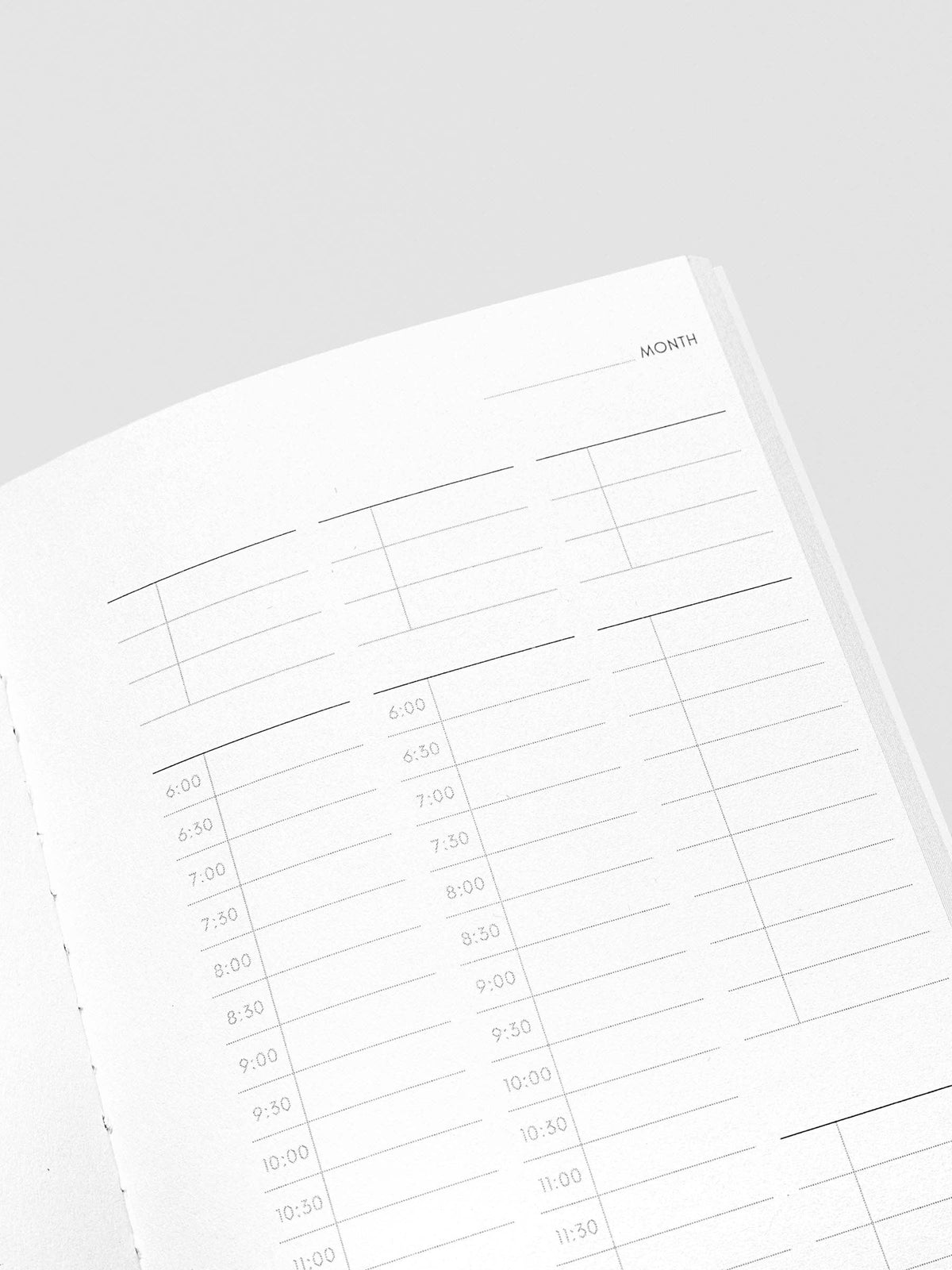 Travel Notebook | Pocket Plus: Daily Agenda | Aspen