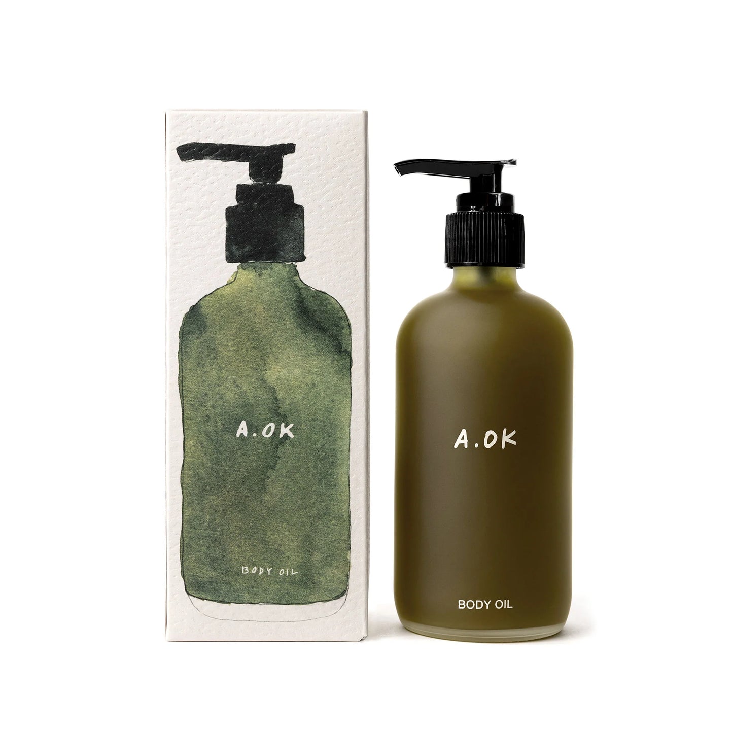 A. OK 8oz. Botanical Body Oil
