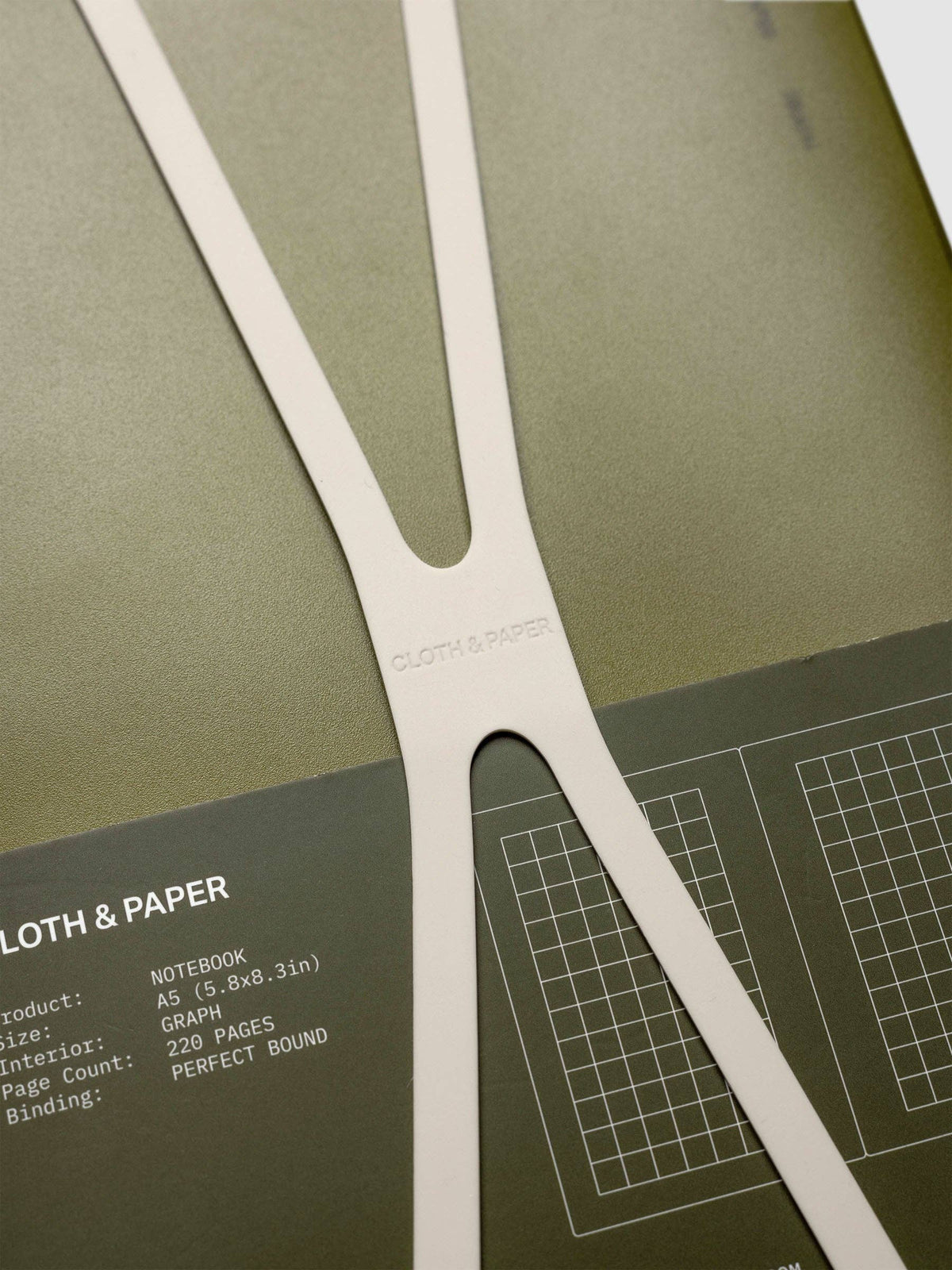 Planner Closure Bands: Rouge & Concrete