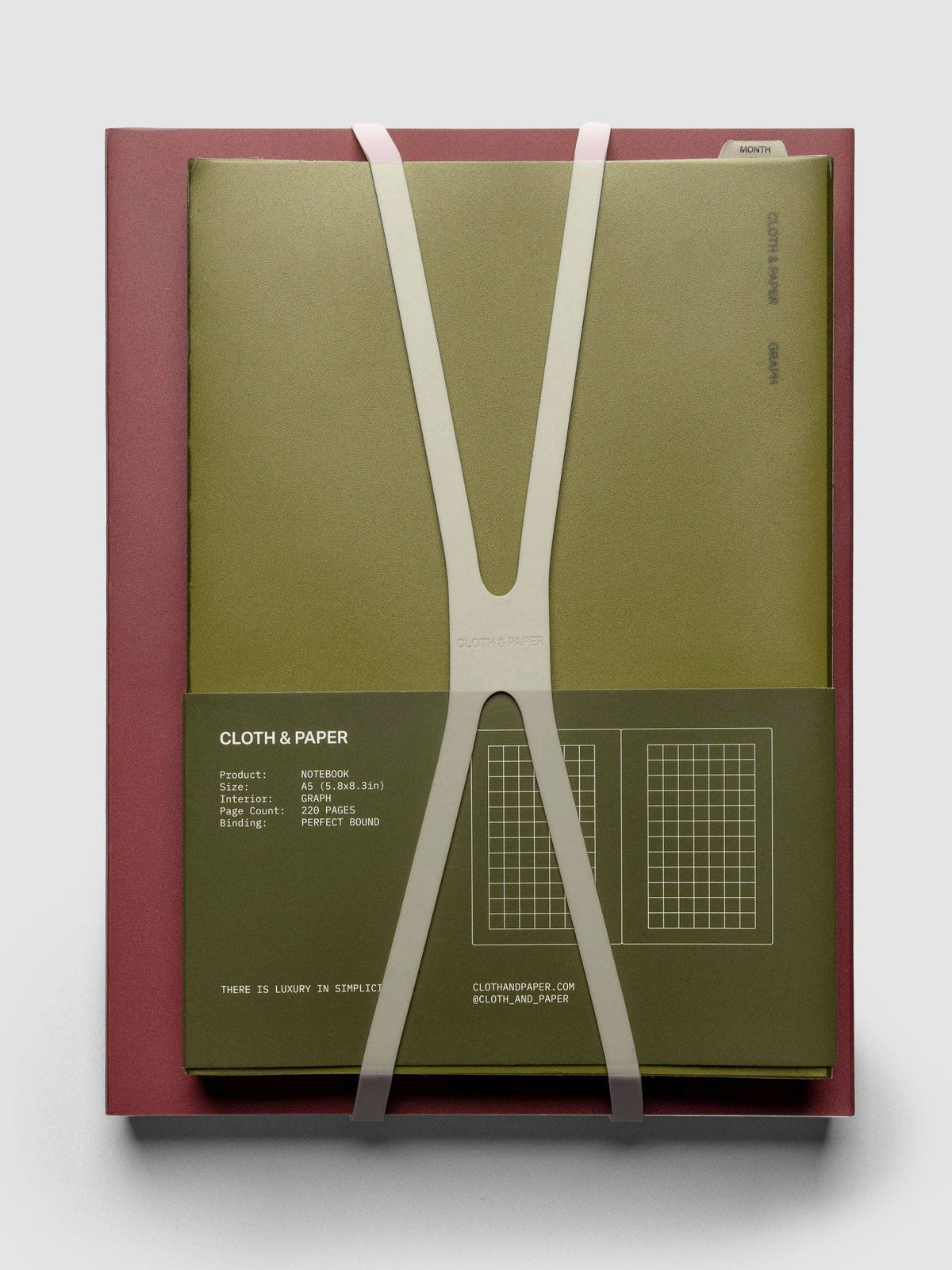 Planner Closure Bands: Avant Garde & Transparent