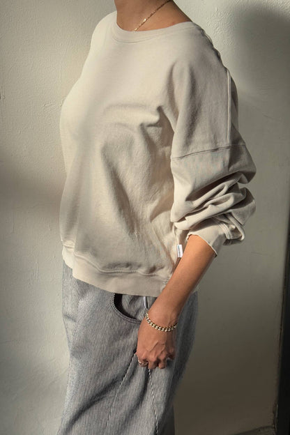 Cali Jersey Sweatshirt Black