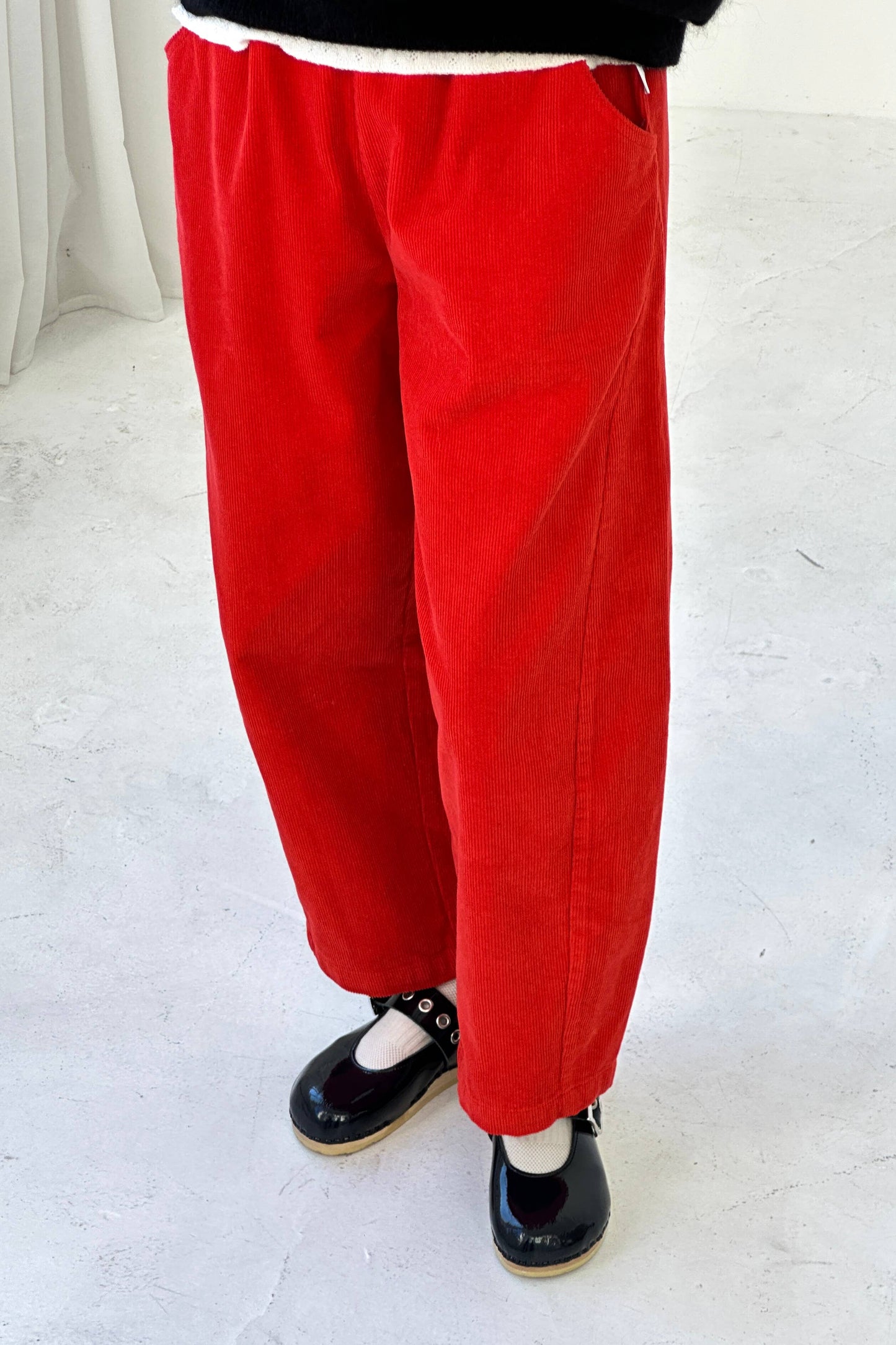 Corduroy Arc Pants Chocolate