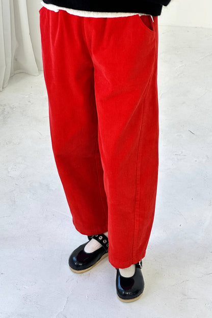 Corduroy Arc Pants Chocolate
