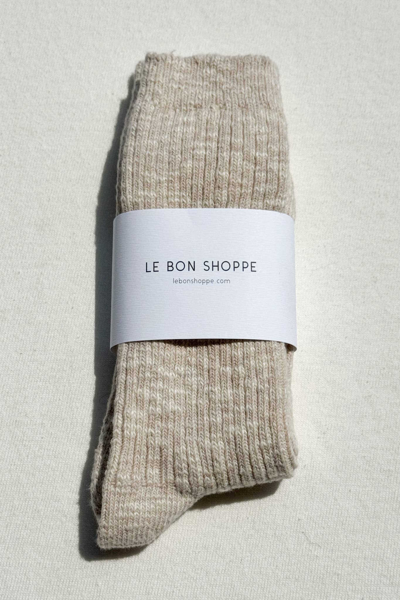 Cottage Socks: Oatmeal