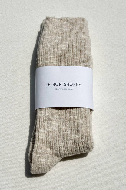 Cottage Socks: Oatmeal