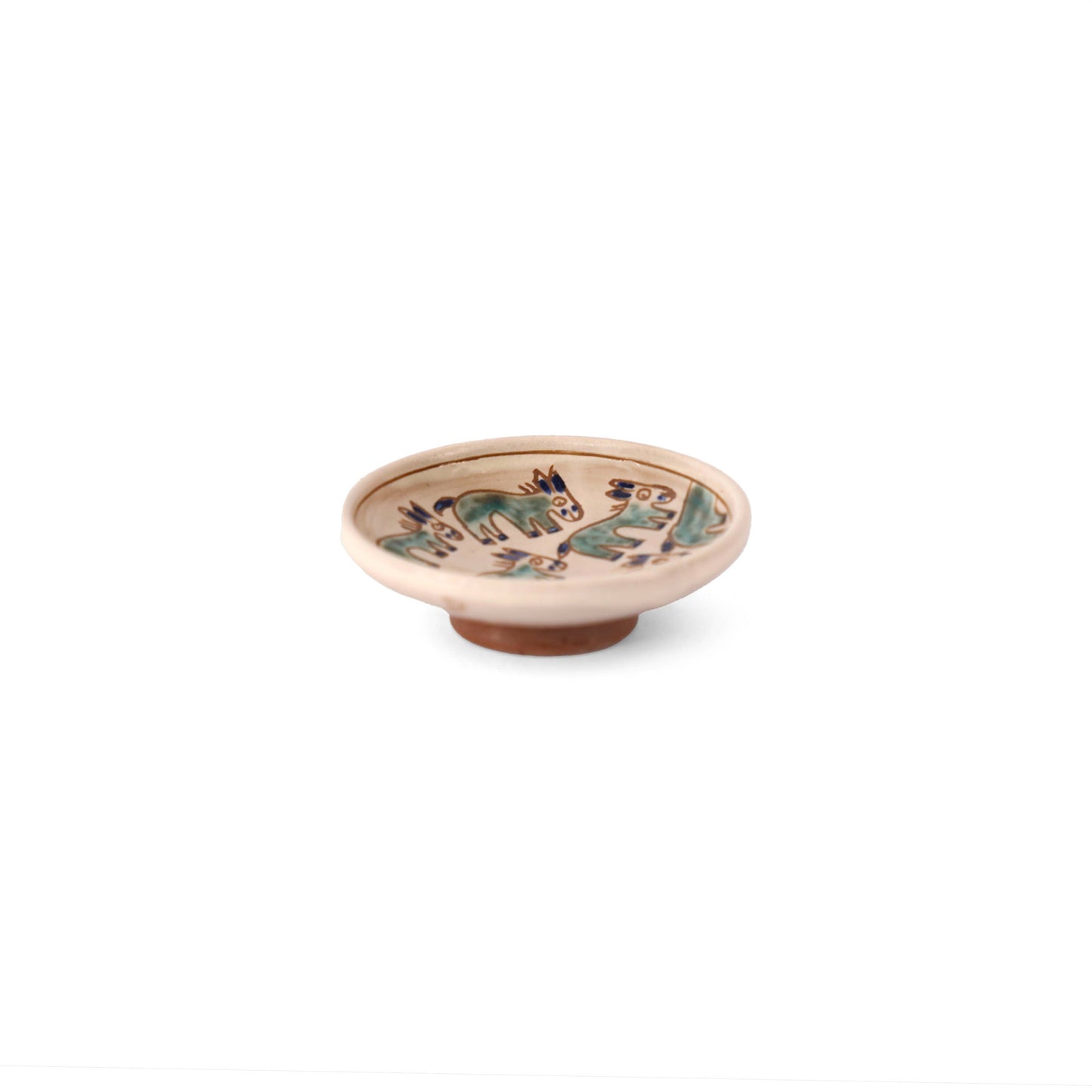 Donkey Pasture Ceramic Mini plate