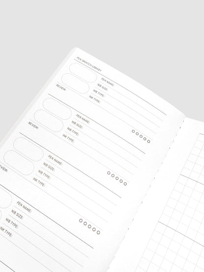 Travel Notebook | Pocket Plus: Lined Notes | Ash