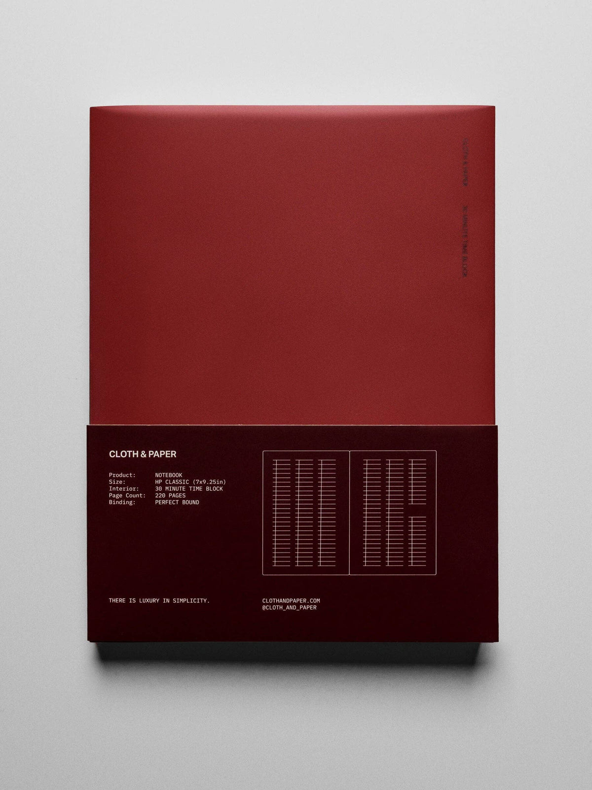 Perfect Bound Notebook | HP Classic: Executive | Cafe Noir