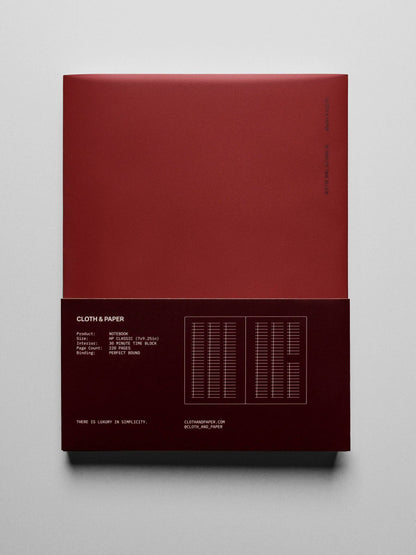 Perfect Bound Notebook | HP Classic: Executive | Cafe Noir