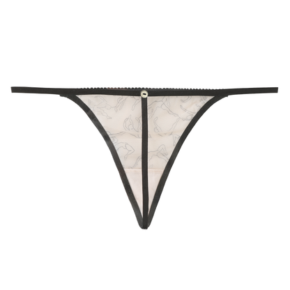 Karla Swiss Embroidery G String