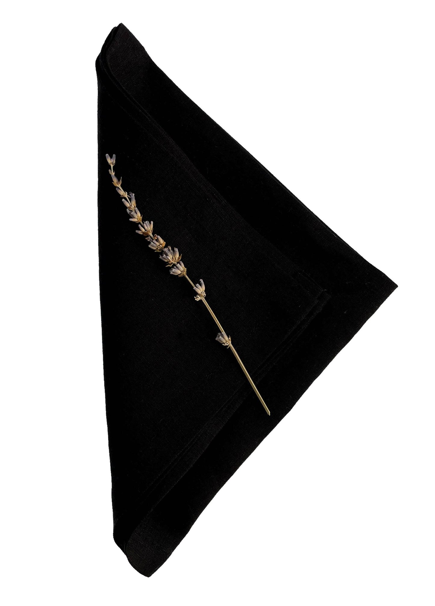 Black Linen Napkins