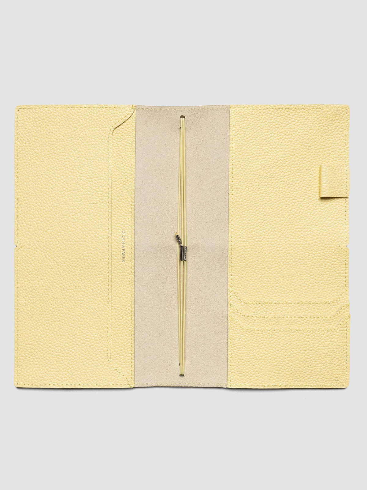 Genuine Leather Travel Notebook Cover | A5 Slim: Bordeaux