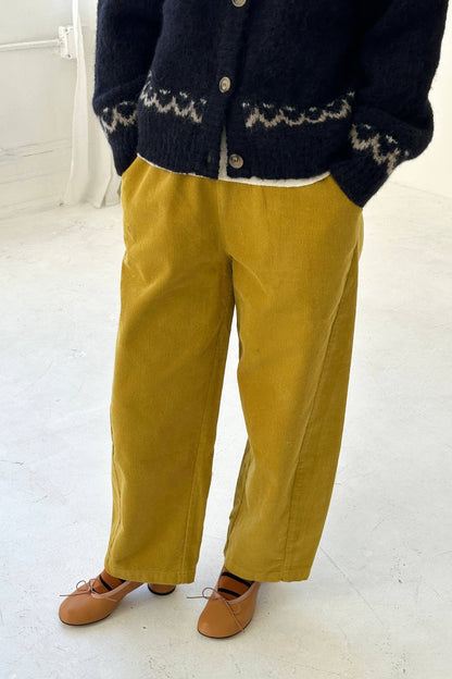 Corduroy Arc Pants Chocolate