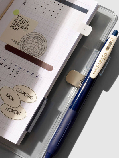 Clear Vinyl Travel Notebook Cover | Pocket Plus: Pocket Plus