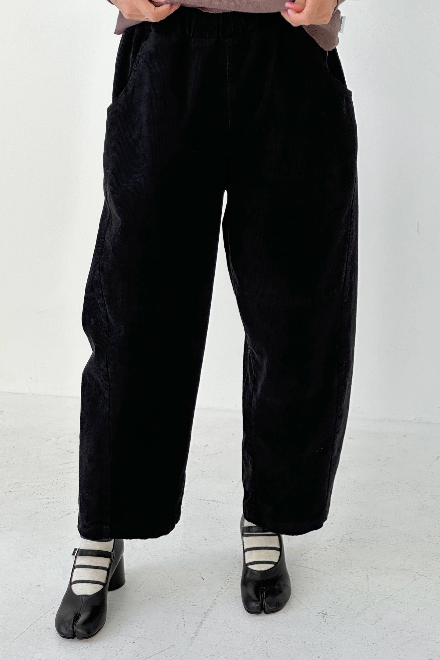 Corduroy Arc Pants Chocolate