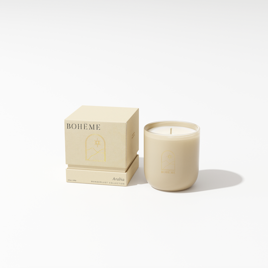 Arabia: Scented Soy Candle, A Luxurious Gift for Everyone