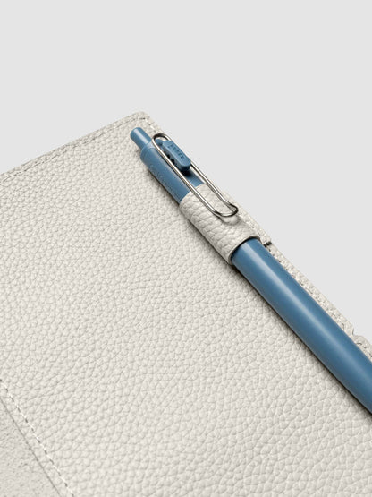 Genuine Leather Travel Notebook Cover | A5 Slim: Bordeaux