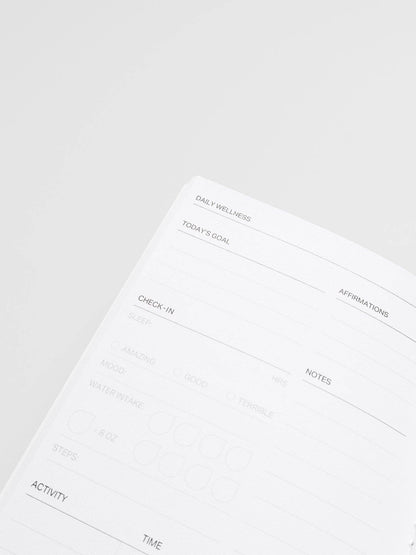 Travel Notebook | A5 Slim: 30 Minute Time Block | Bordeaux